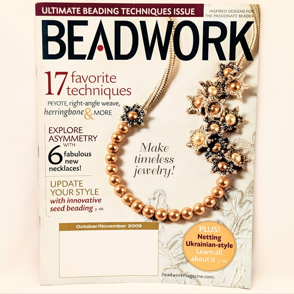 Beadwork Magazine Oct/Nov 2009 – Ultimate Beading Techniques